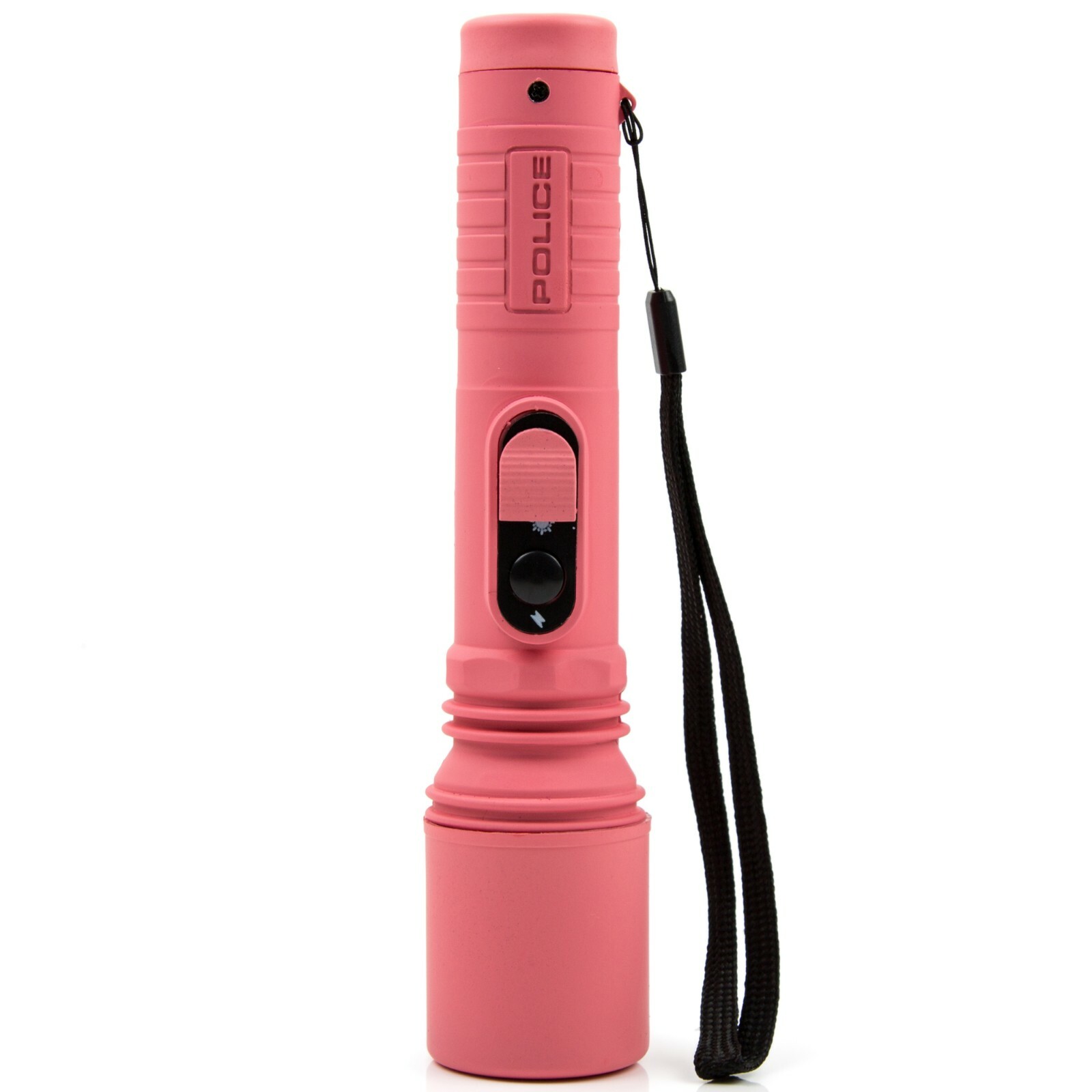 POLICE Stun Gun 305 700 BV Rechargeable LED Flashlight Pink