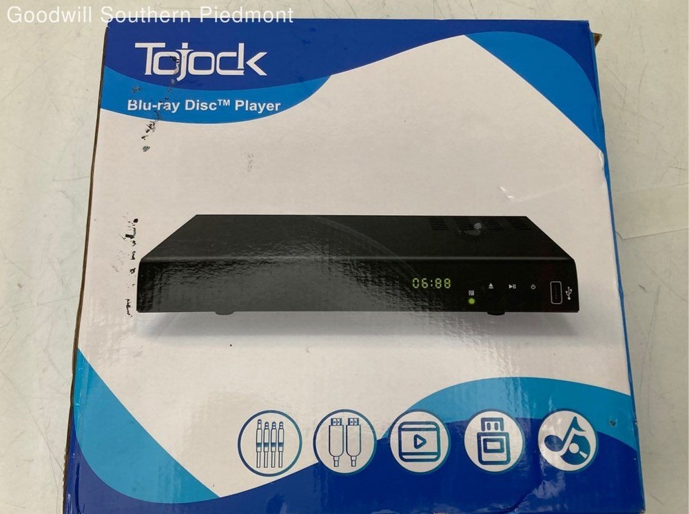TOJOCK EVP-101 Blu-ray Disc Player - Open Box