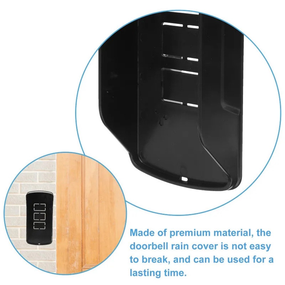 Access Control Plastic Rain Cover Video Doorbell Rainproof Waterproof Shell