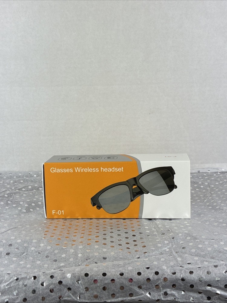 AI Intellegent Glasses Wireless Headset Bluetooth Model F-01