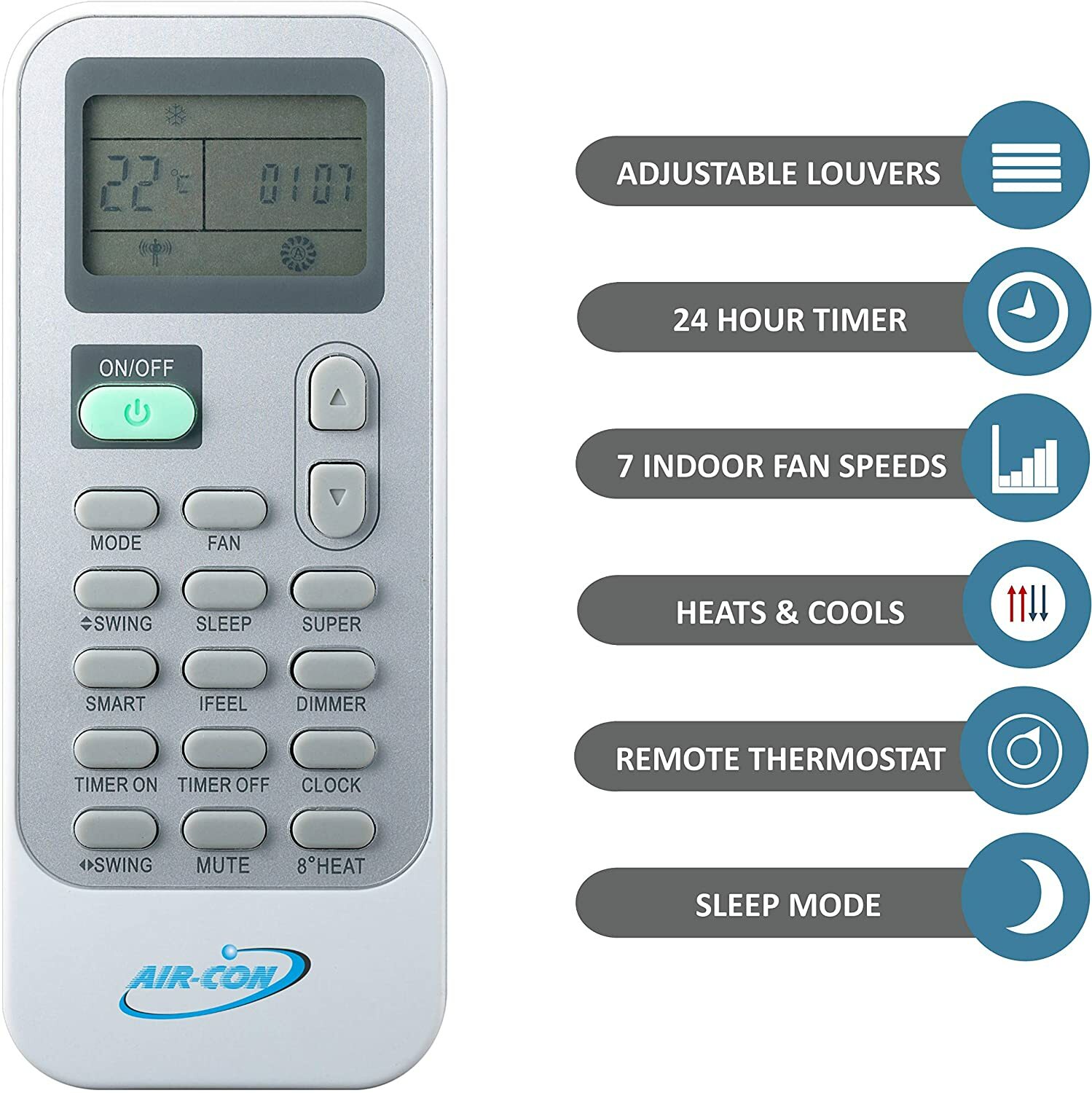 Aircon 48k BTU 4 Zone Ductless Mini Split AC Heat Pump 12kx4 CEILING CASSETTE