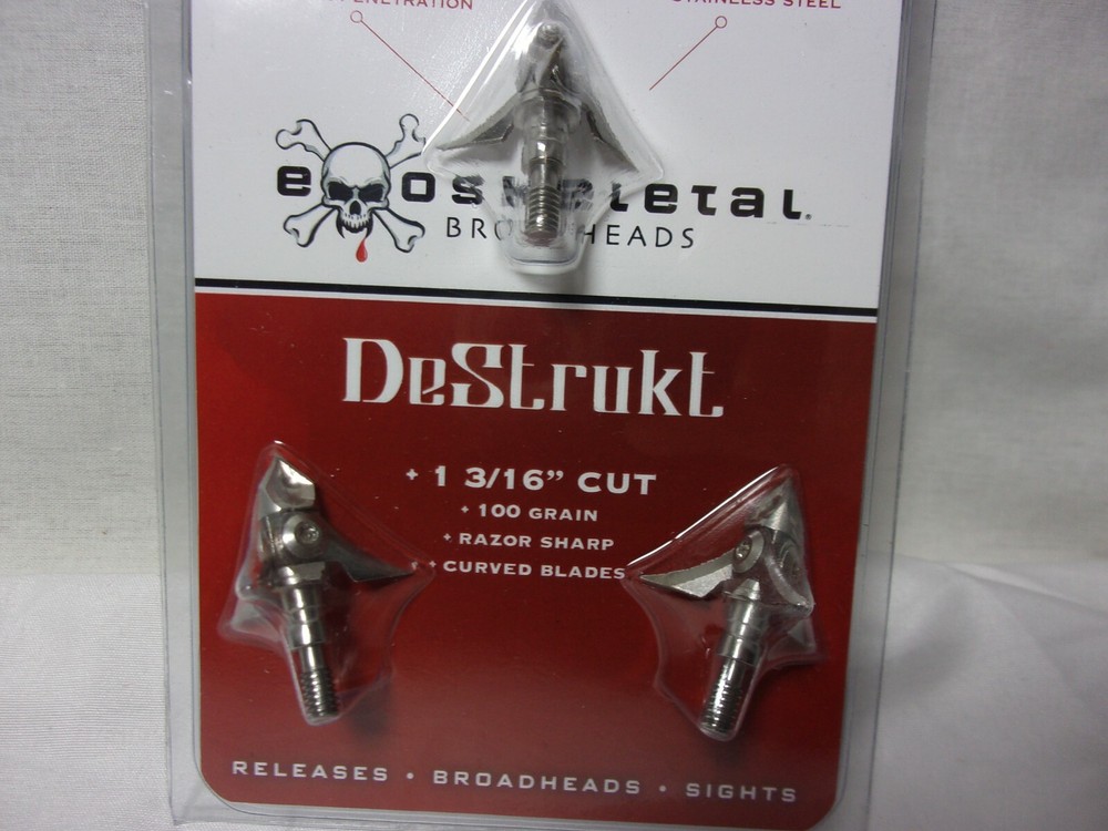 B3 Exoskeletal Destrukt Fixed 100gn 3 pack + Practice tip