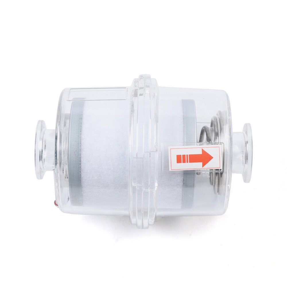 Oil Mist Filter Vacuum Pump Fume Separator Exhaust Transparent KF25 Interface!