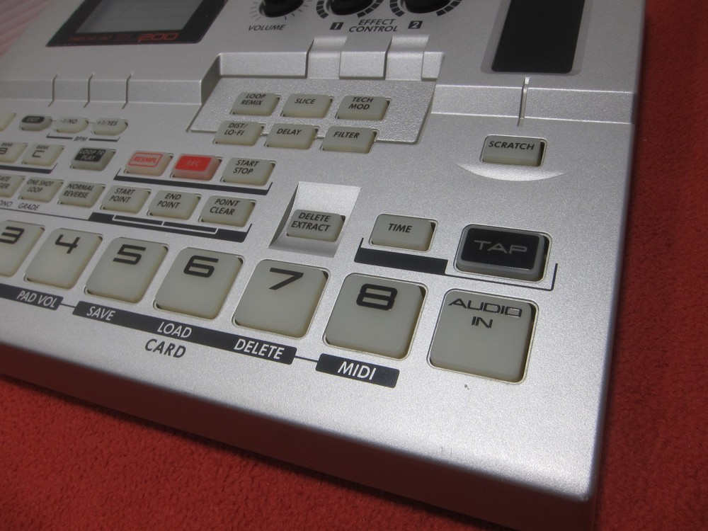 Yamaha SU200 Sampling Unit Loop Sampler Very Good Tested w/ power supply, 128MB