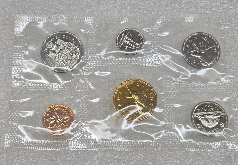 1991 Proof-Like Set Issued by the RCM