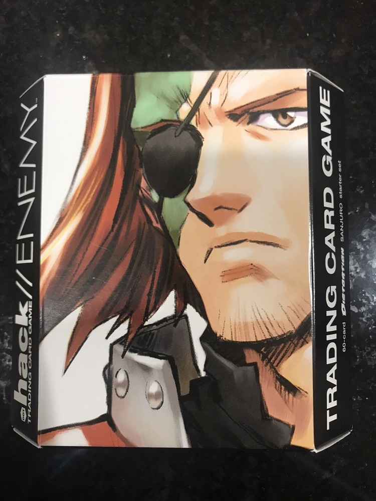 .hack ENEMY TCG CCG Deck Lot - SEALED dot Hack Starter Decks 6
