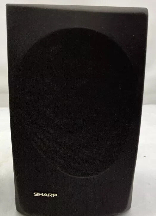 SHARP Mini Component System CD-C444 w original speakers WORKING FAST SHIPPING