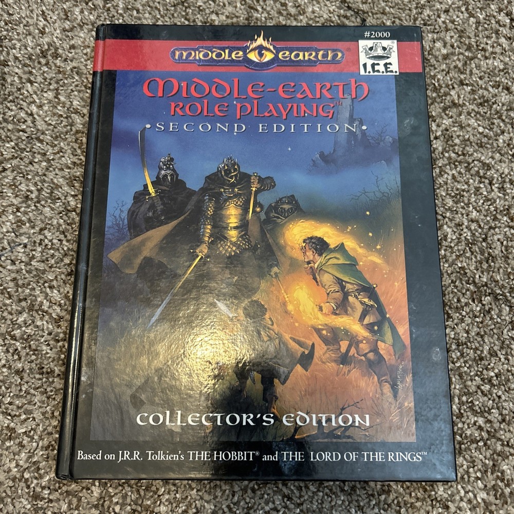 Middle Earth Role Playing Module -- 2nd Edition Rules by Iron Crown