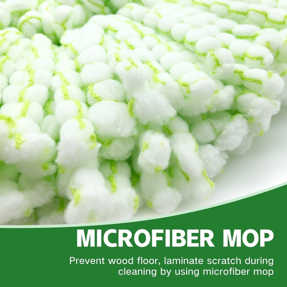 3 Pack Mop Head Replacement for Libman Tornado Spin Mop, Microfiber Spin Mop ...