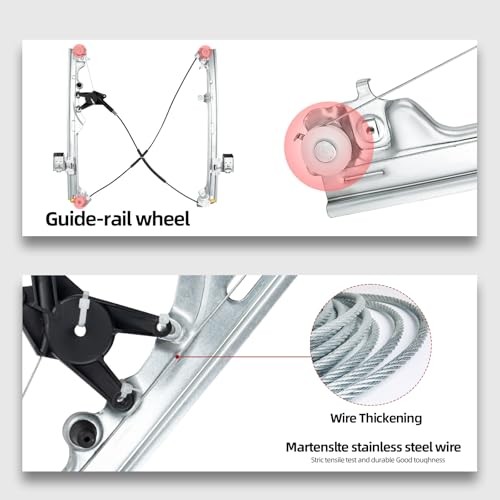 Front Left Power Window Regulator Assembly Without Front Left Without Motor
