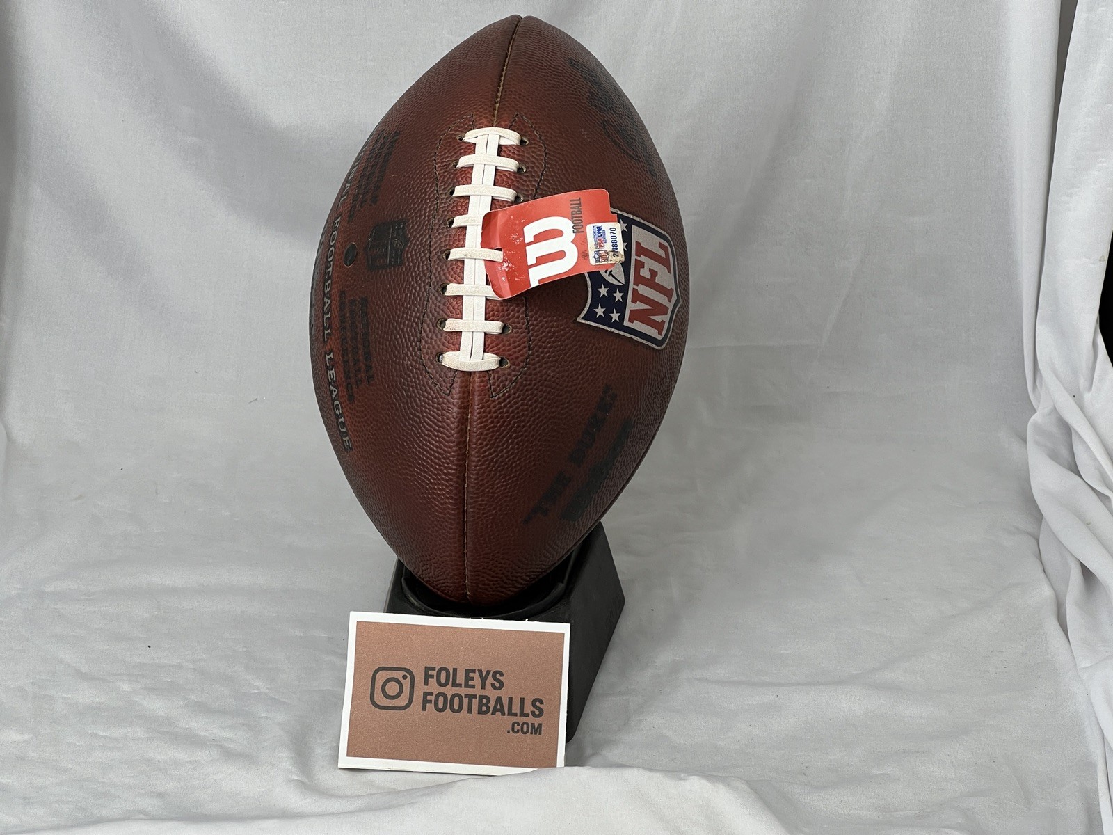 NFL "The Duke" Wilson Football - Game Ball - Game Prepped & Conditioned