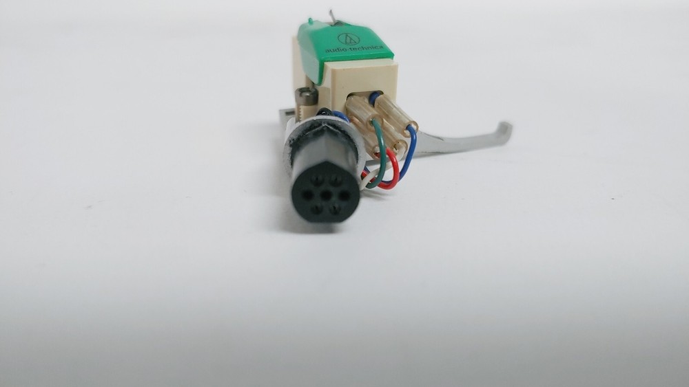 Audio Technica AT80E Cartridge with Stylus & Headshell