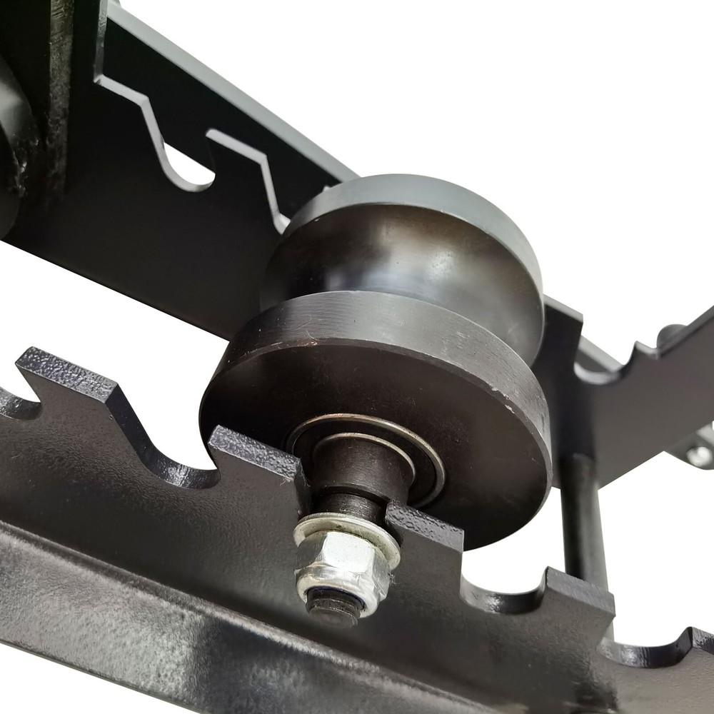 Hand-Operated Roll Bender Adjustable Angle Pipe Bending Tool for Plumbing & DIY
