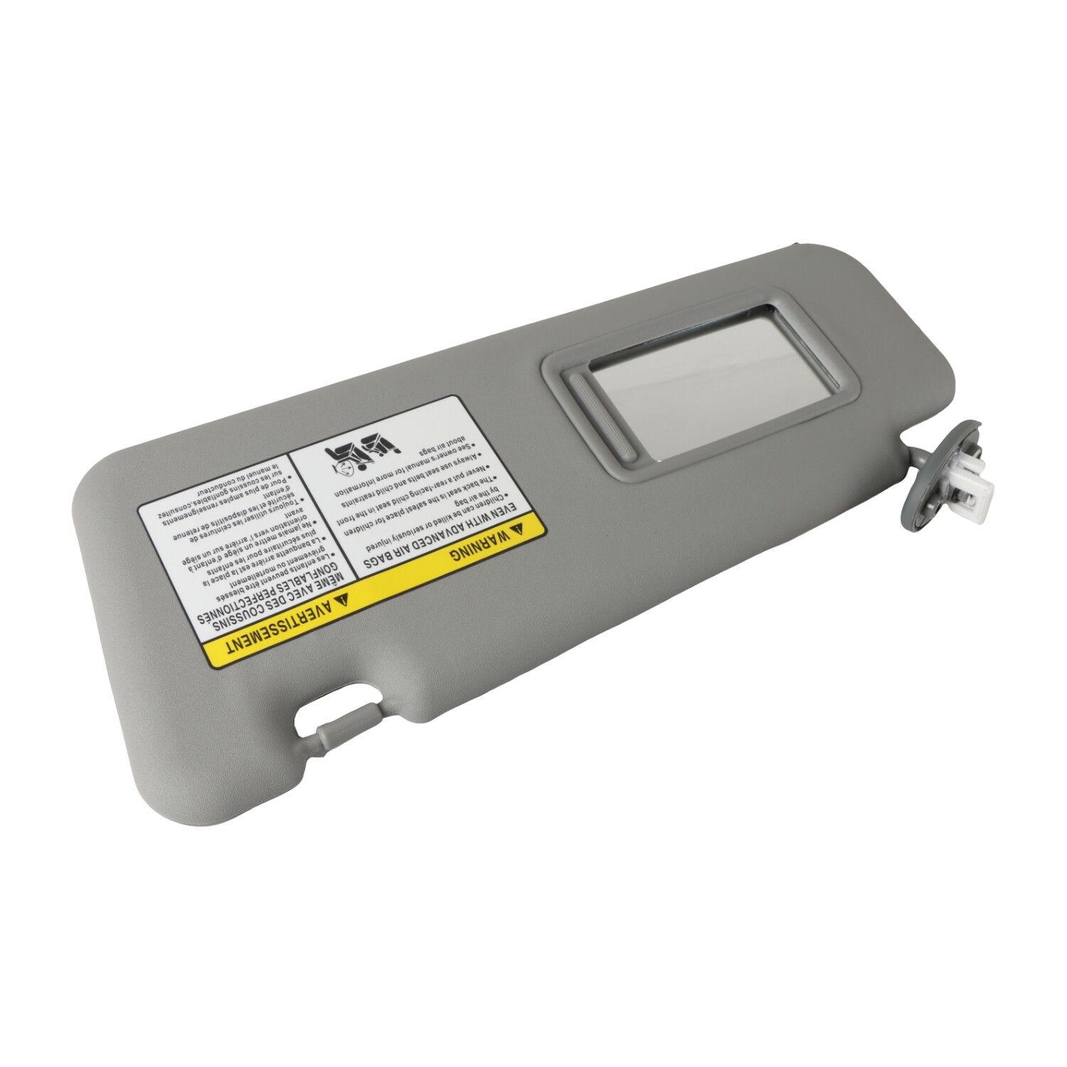 Driver Side Left Sun Visor with Light for Toyota Highlander 08-13 74320-48500-B0