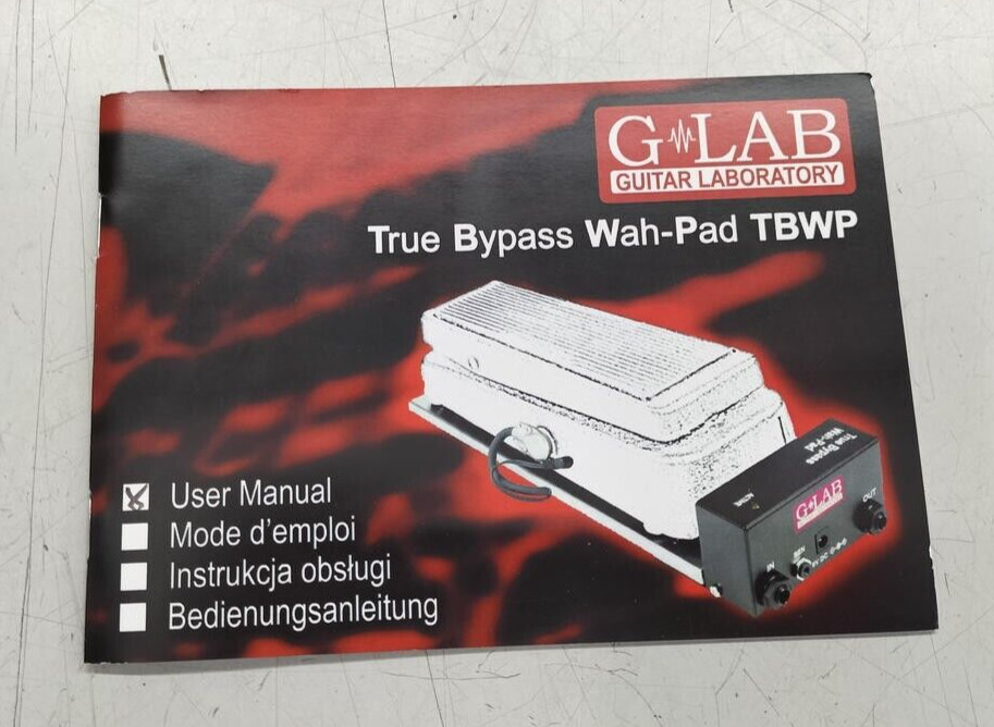 G-LAB TBWP-0L True Bypass Wah Pad