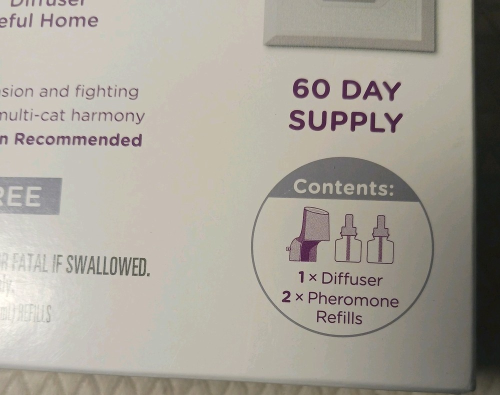 Comfort Zone 1 Diffuser & 2 Refills Multi-Cat Calming Kit 60-Day Supply