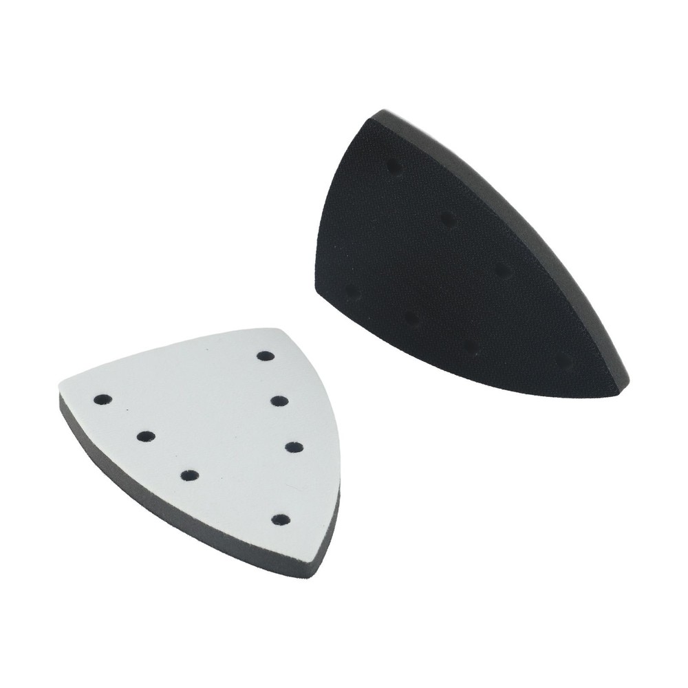 Easily Replaceable Triangular Sanding Pads Pack of Two with Hook System