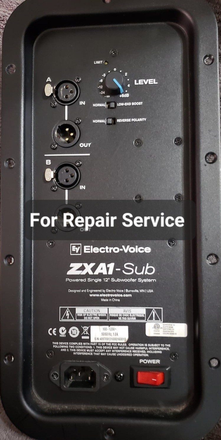 EV  ZXA1 Sub Amplifier Module Repair service. Read description.