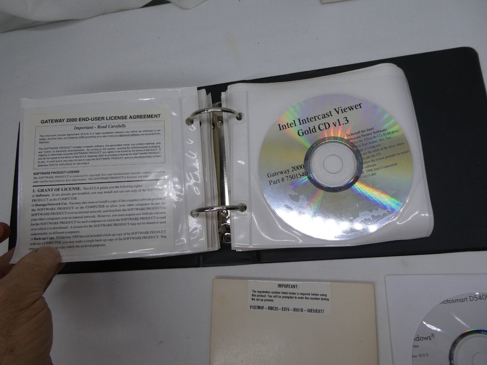 software lot windows 95 gateway folder Untested