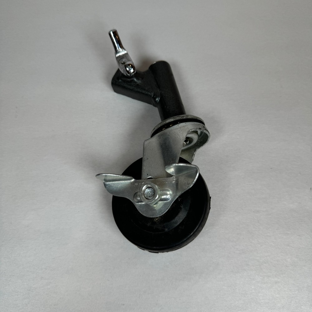 Latin Percussion LP764 Percussion Table Casters Single Black #1