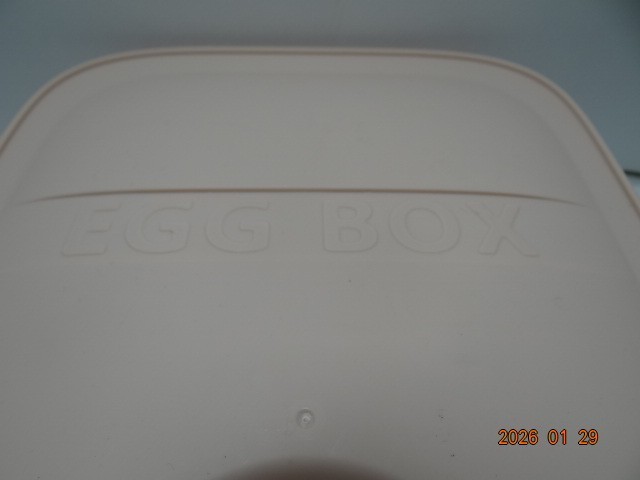 Egg Storage Box Pink and Light Pink Holds 18-20 Eggs Stackable Egg Box