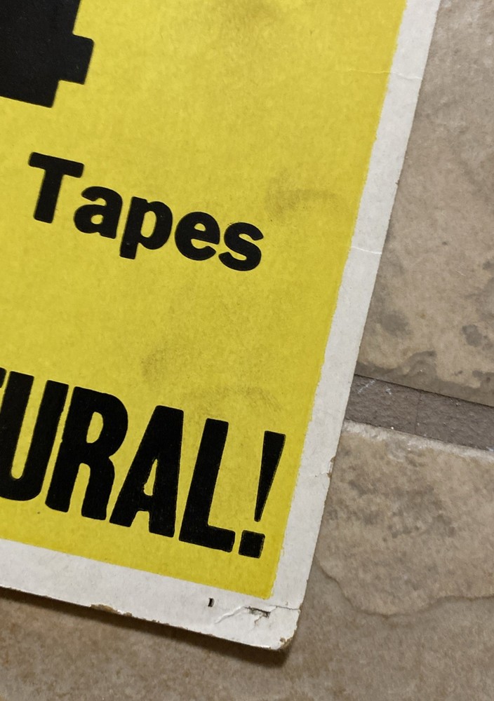 OZZY OSBOURNE AT ARAGON BALLROOM - ORIGINAL VINTAGE CONCERT PROMOTION POSTER