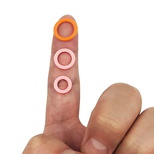 450 pcs Knitting Stitch Marker, Braided Auxiliary Marking Ring, Plastic Ring