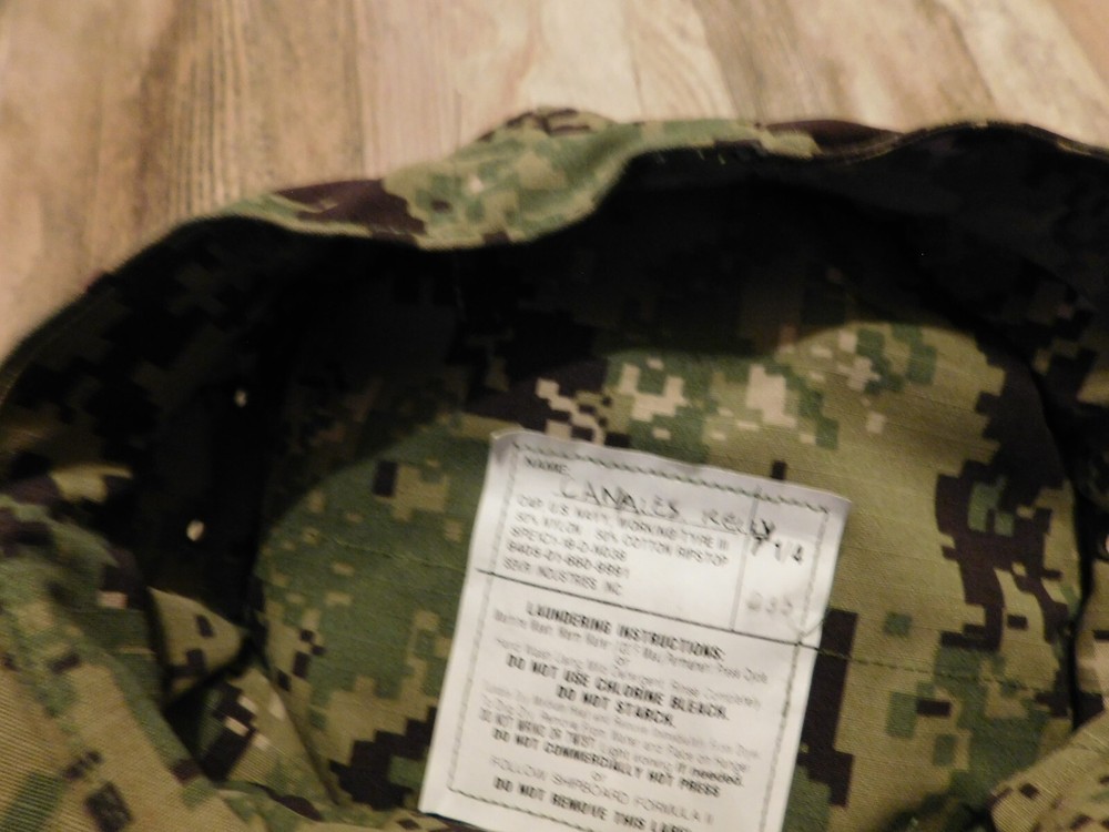 US NAVY WORKING CAP TYPE III SIZE 7 1/4