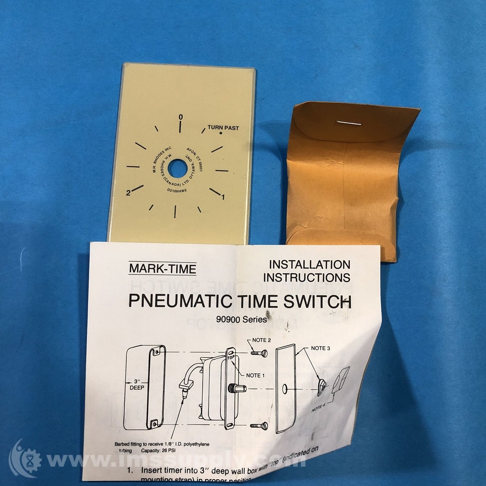 Mark Time 90905 Pneumatic Time Switch 2812