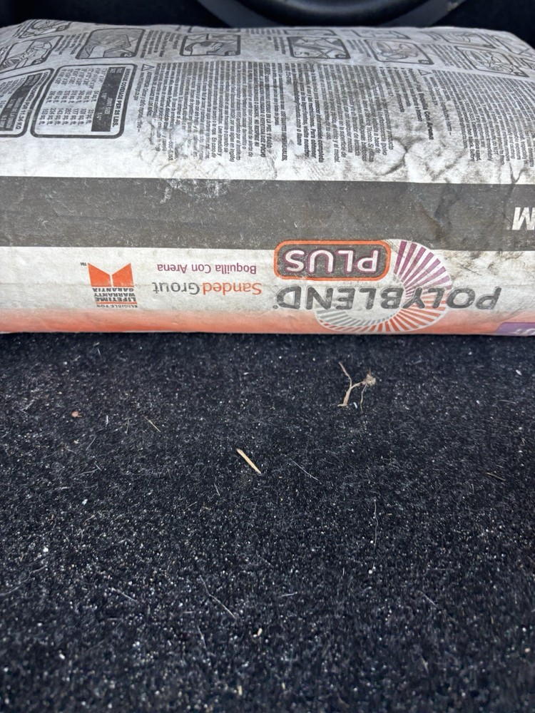Custom Polyblend Plus Sanded Grout - 25 lbs
