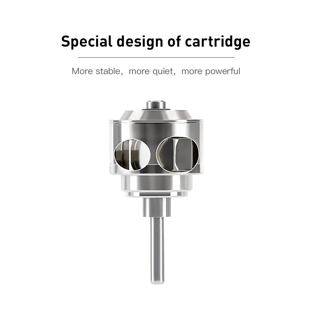 Dental E-generator LED Handpiece High Speed Ceramic Torque Head Push Button 4/2H