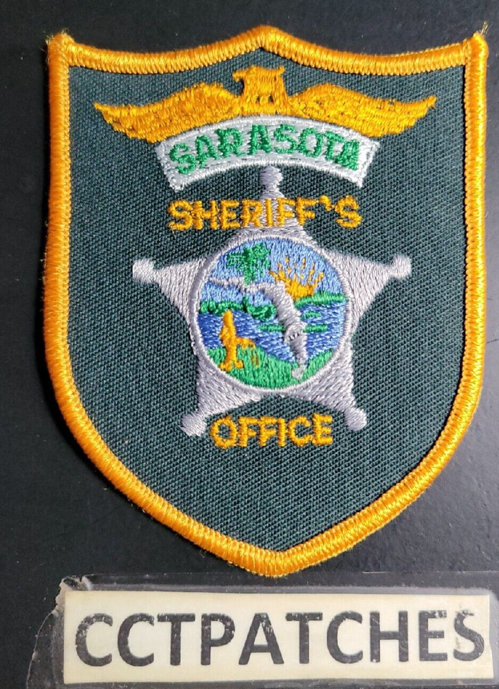 SARASOTA COUNTY, FLORIDA SHERIFF OFFICE (SMALL) SHOULDER PATCH FL