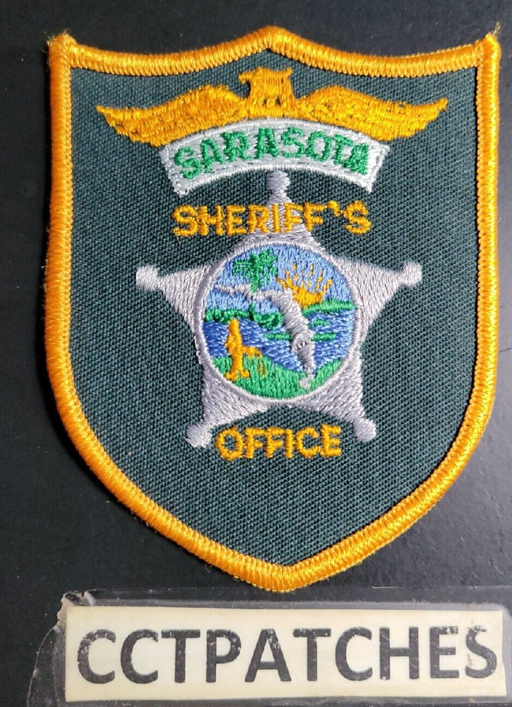 SARASOTA COUNTY, FLORIDA SHERIFF OFFICE (SMALL) SHOULDER PATCH FL