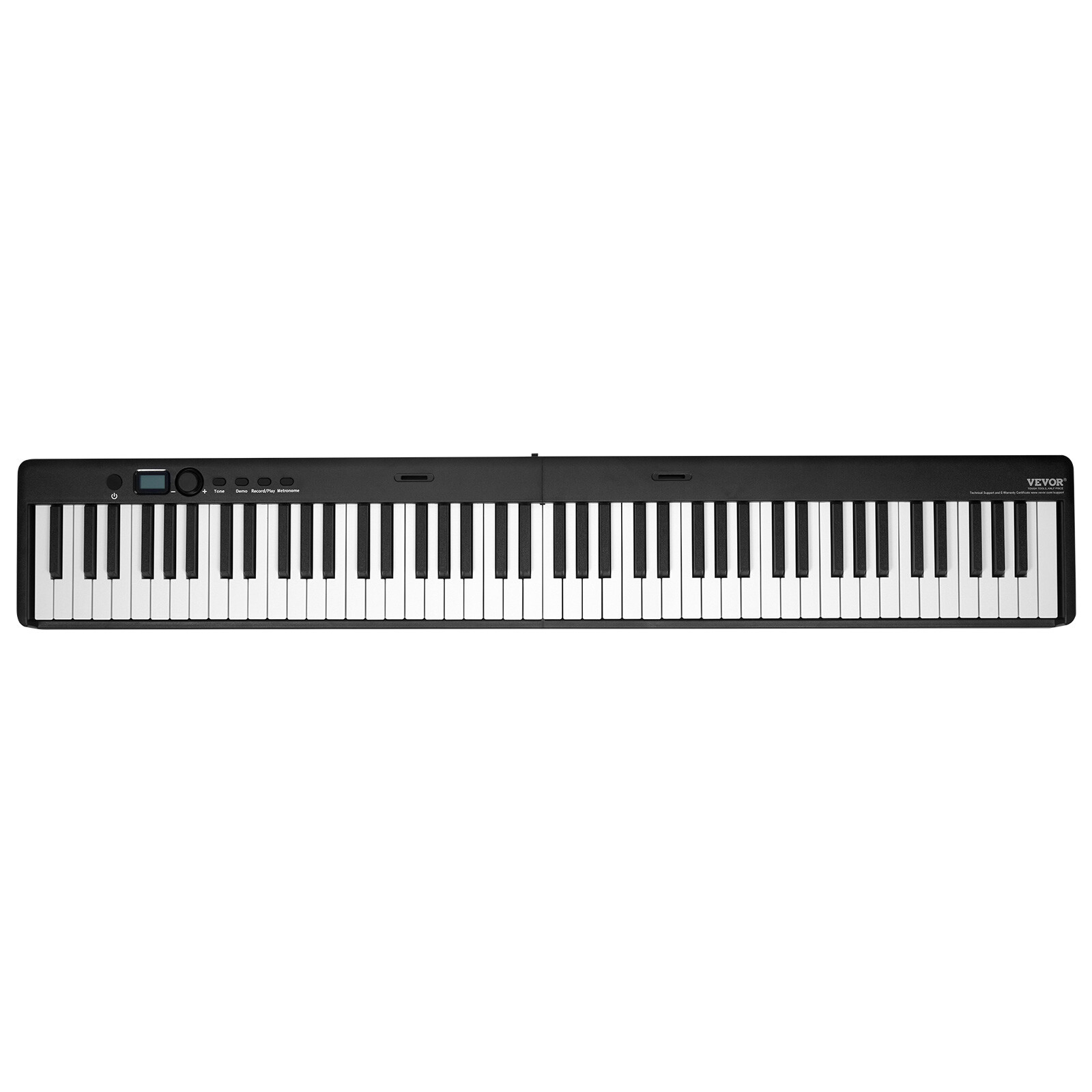 VEVOR 88 Key Folding Digital Piano Portable Keyboard Bluetooth MIDI with Stand
