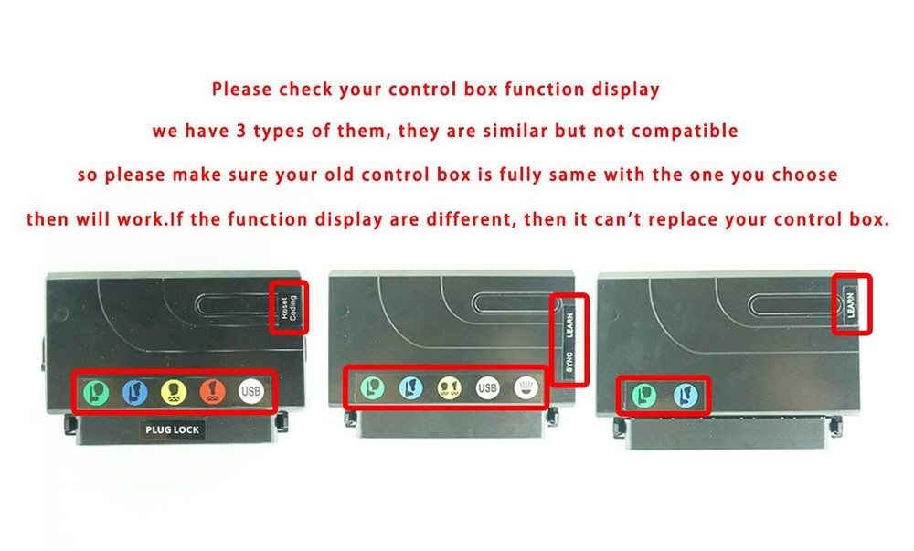 Control Box Compatible For Richmat HJC18 121480C180036A Adjustable Base Beds