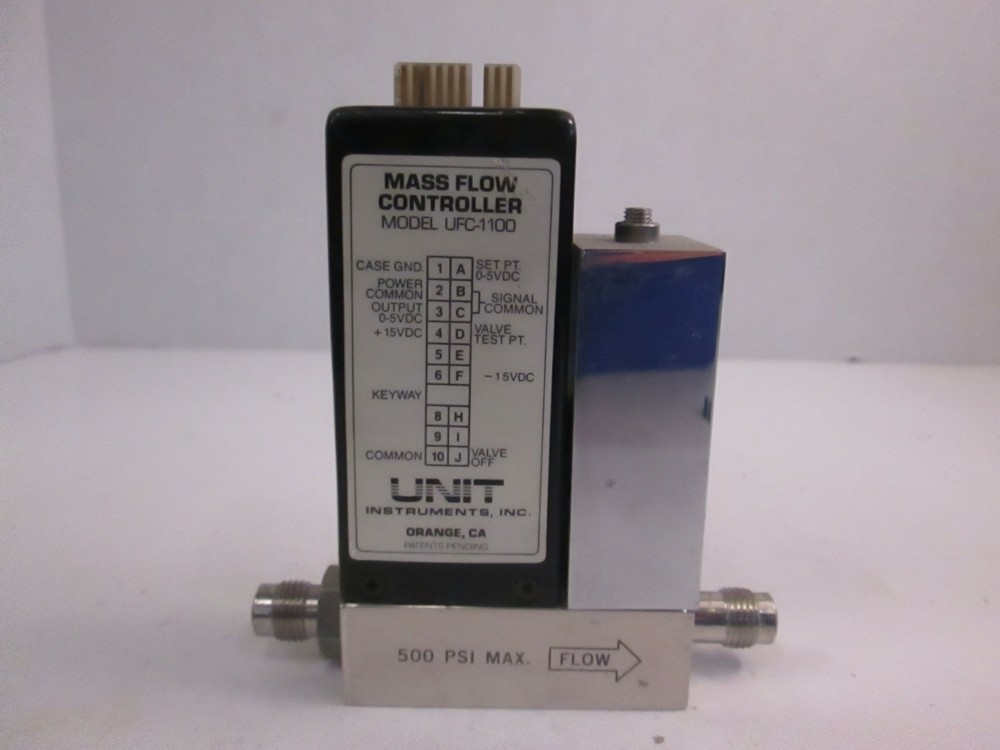 Unit UFC-1100 Mass Flow Controller, N2, 10 SLM, Used