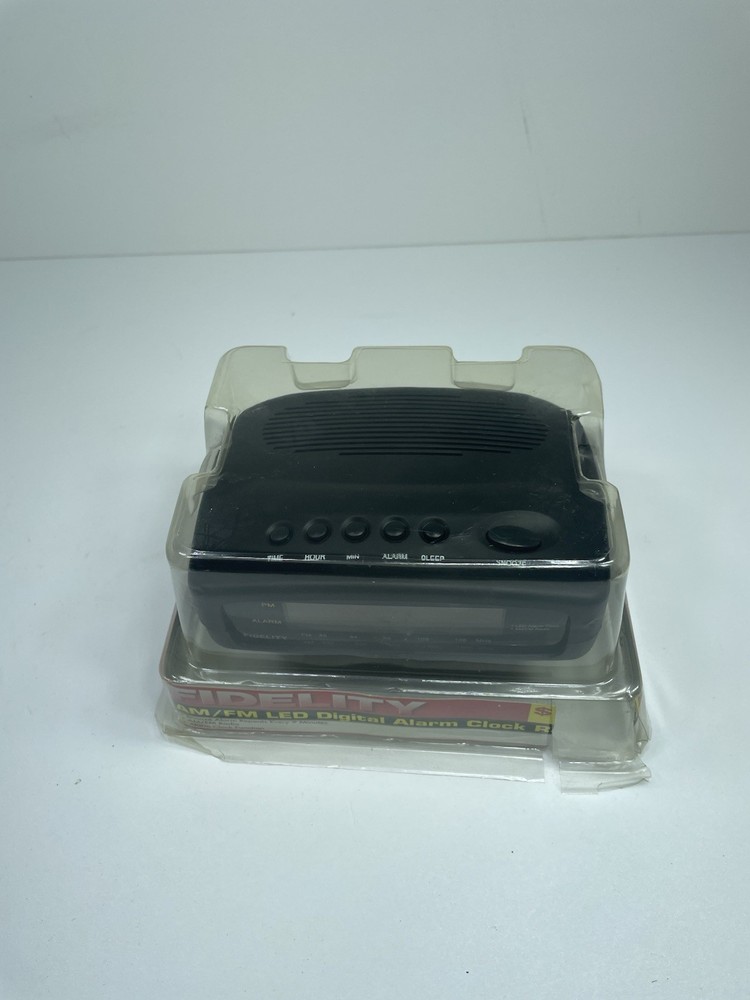 Fidelity AM/FM LED Digital Alarm Clock