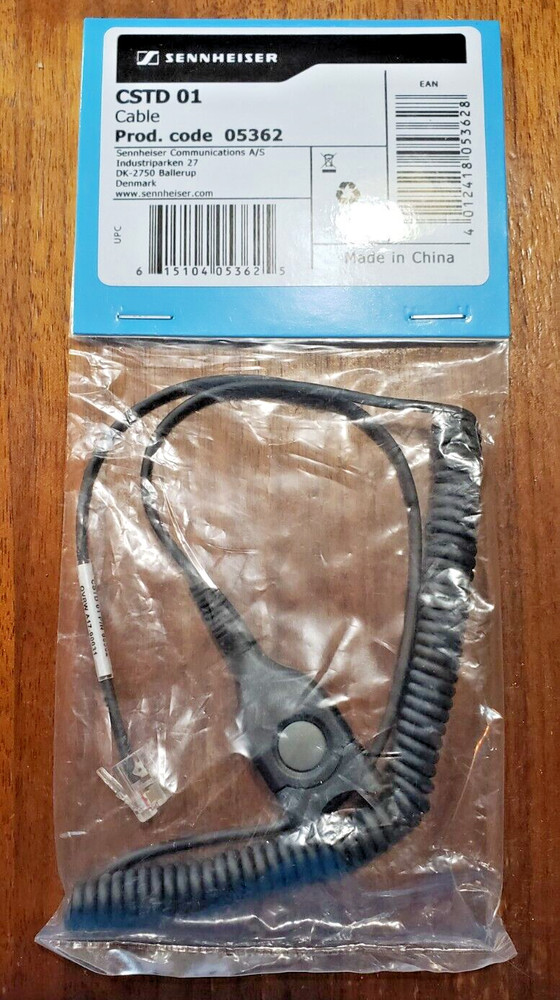 Sennheiser 05362  CSTD 01 Cable Black