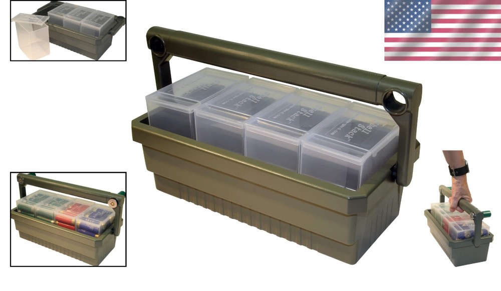 Foldable Tactical Shotshell Caddy for 12ga Boxes - Portable and Organized