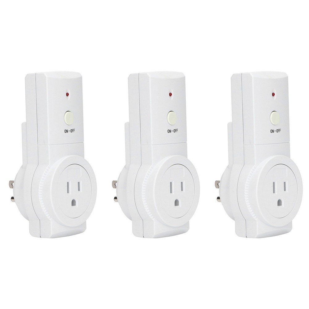 Wireless Switch Socket Kit Efficient Remote Control Function For Home Use New