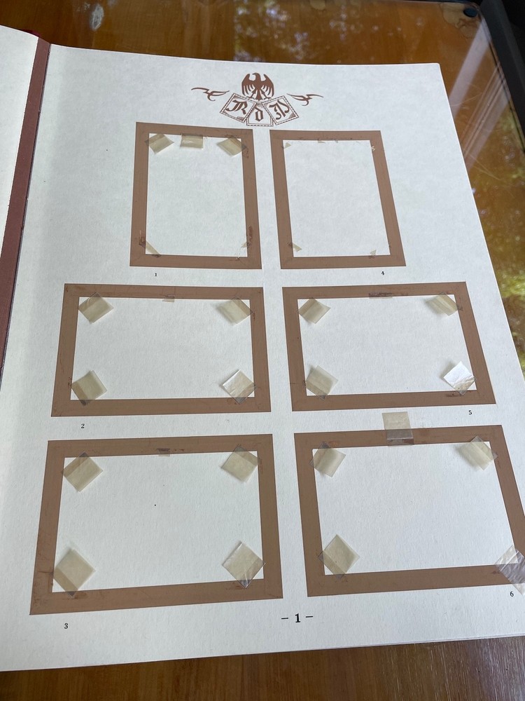 MASSIVE THIRD REICH PHILATELIC ALBUMS - "Stempelsammlung Großdeutschland"