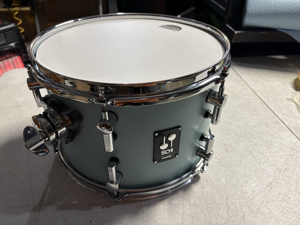 Sonor SQ1 12 Diameter X 8 Deep Tom, Cruiser Blue