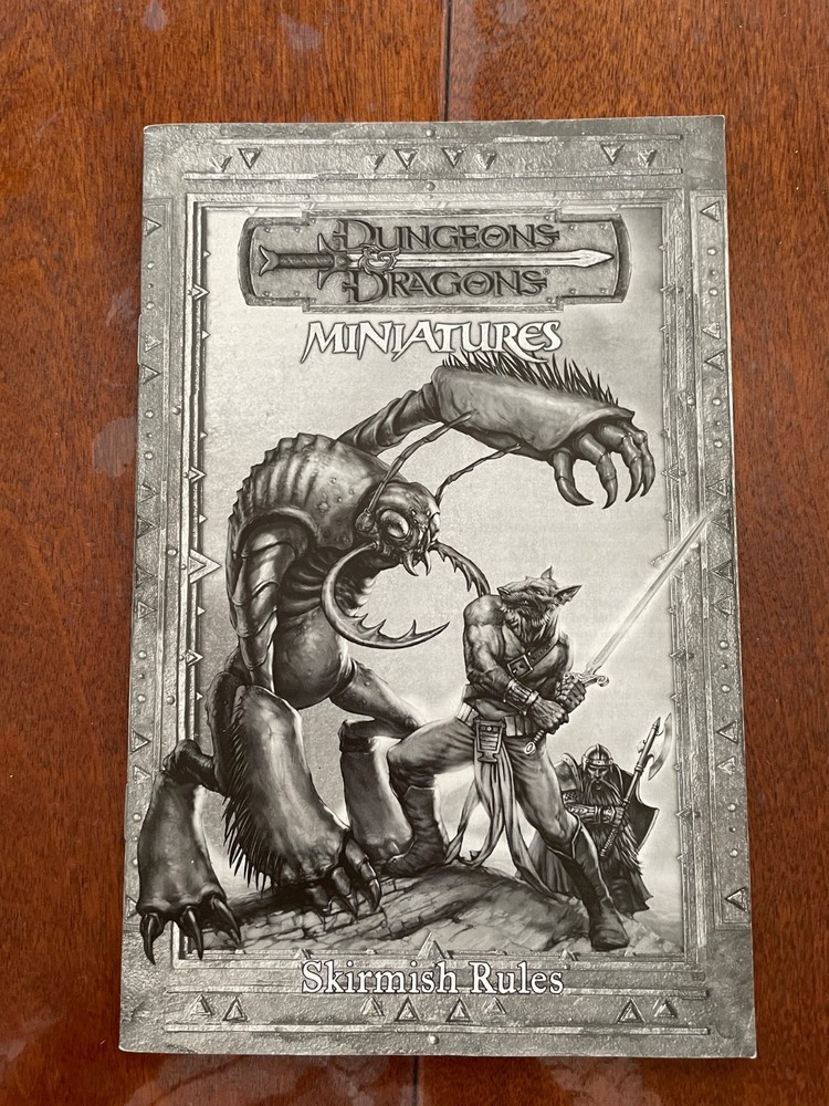 D&D Miniatures 2003 Skirmish Rules NEW READ Dungeons Dragons
