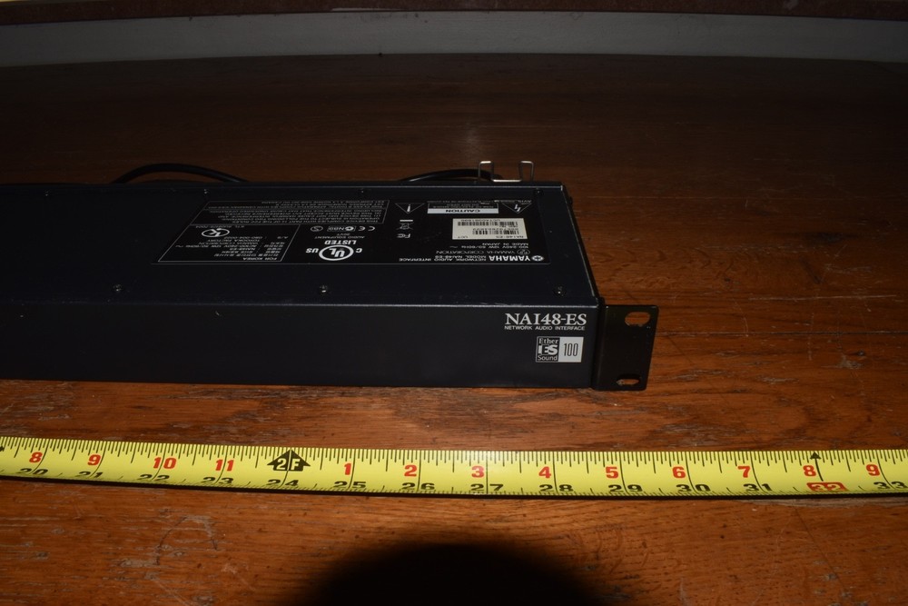 YAMAHA NETWORK AUDIO INTERFACE USED MODEL# NAI48-ES