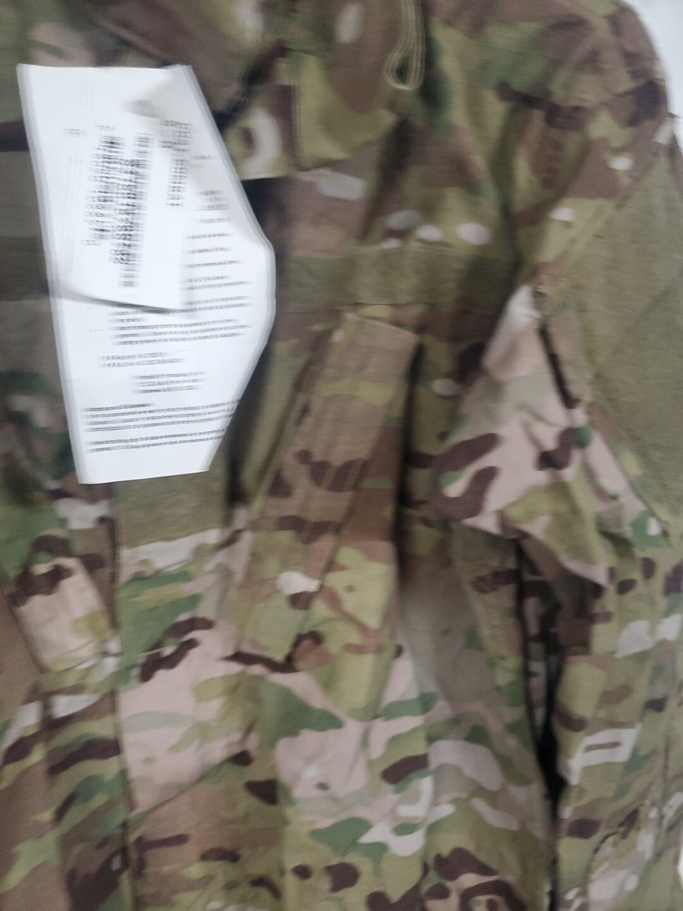 Small Regular US ARMY ISSUE MULTICAM - FLAME RESISTANT New jacket top