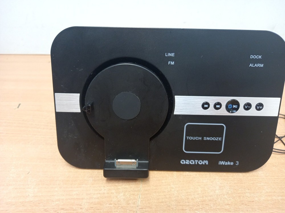 Azatom I wake 3 Radio Speaker System - Black - Unit Only