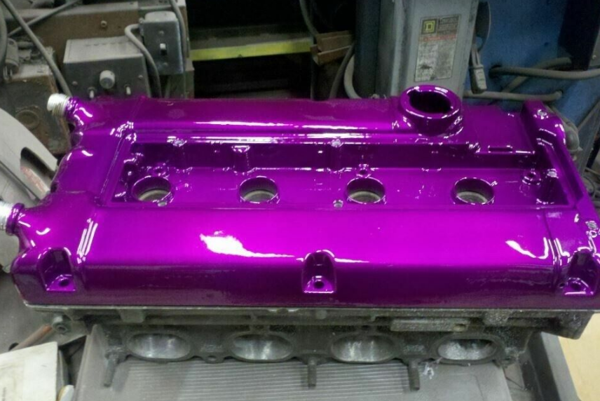 Purple Anodized Coating Spray Can Brake Engine Custom Caliper Paint High Temp