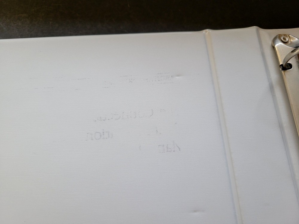 Vintage Kaypro 10 User's Guide Binder - EMPTY - BINDER ONLY