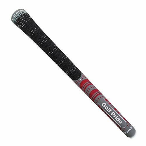 Golf Pride MCC Multi Compound Teams Golf Grip (Grey/Red)