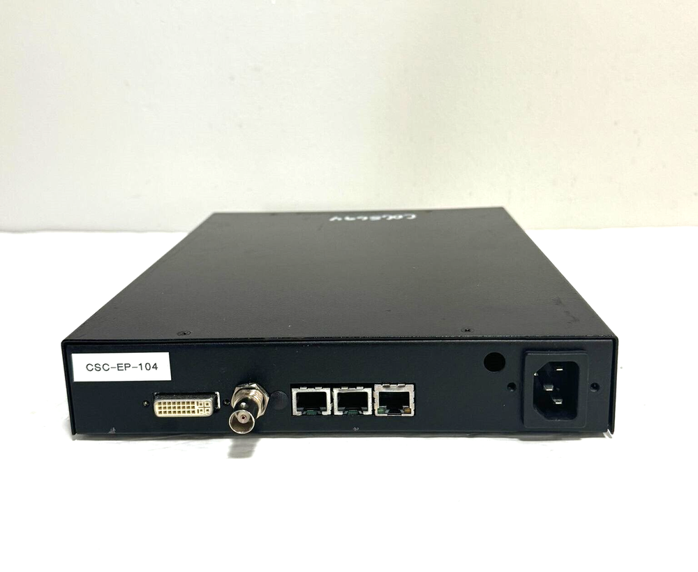 Core Tec VCX6400 Series MPEG-2/4 Video ETHERNET ENCODER